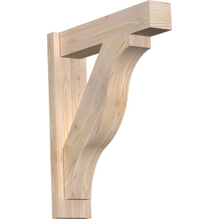 Ekena Millwork Funston Block Smooth Outlooker, Douglas Fir, 5 1/2"W x 22"D x 26"H OUT06X22X26FST05SDF